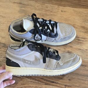 Nike Air Jordan Light Gray Sneakers